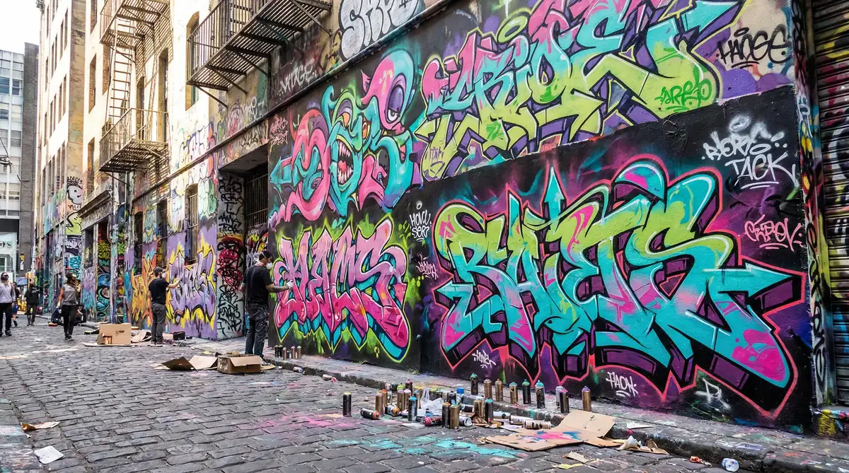 91n - 城市涂鸦艺术巷